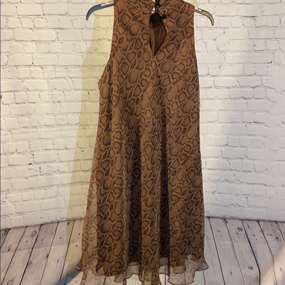 JESSICA HOWARD ANIMAL PRINT DRESS - Picture 12 of 13
